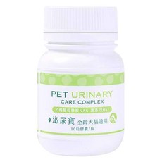 歸毛家族 Good寶系列 寵物保健品 泌尿寶 乙醯葡萄糖胺NAG 呵護PLUS+ 全齡犬貓適用, 膀胱保健 泌尿道機能, 30顆, 1罐