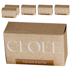 CLOEE 臉部身體皂，金盞花 + 茶樹，手工香皂, 103g, 6個