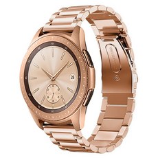 IAMPANDA Galaxy Watch 霧面金屬錶帶 20mm, 玫瑰金, 1個