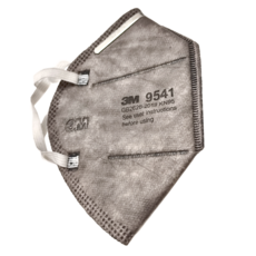 3M 耳戴式活性碳口罩, 3M9541, 25個裝, 1盒