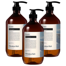 나드 리프레쉬 퍼퓸드 샴푸 화이트머스크향, 1L, 3개