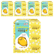 ITC 蛋黃哥廚房毛巾 Toktok 3 層, 100張, 15盒