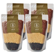 LET'S SAGA 彩虹藜麥 高蛋白質穀物, 500g, 4包