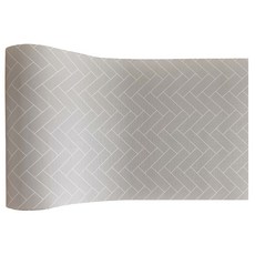 mom&maum DIY 防滑幼兒長地墊, 灰色人字紋