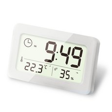 Saenghwalgongsik 數位溫濕度計, 白色, 1個