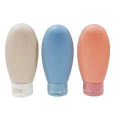 minono 米諾諾 莫蘭迪色旅行分裝瓶 60ml, 3個, 莫蘭迪色