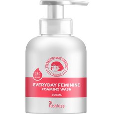 Rokkiss 弱酸性女性私密清潔慕斯, 1瓶, 500ml