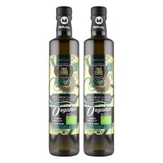 texturas 瑪伊娜有機100%冷壓初榨特級橄欖油, 500ml, 2瓶