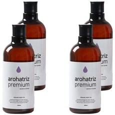 아로하트리즈 프리미엄 바디마사지오일 그레이프프룻 티트리, 500ml, 4개