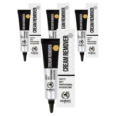 미앤비즈 전문가용 속눈썹 글루 크림 리무버, 20g, 4개