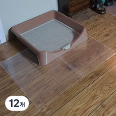 PET薄膜防滑半透明墊, 490 x 700 x 0.1 mm, 12個