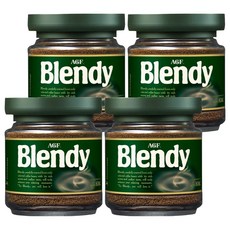 AGF Blendy 混和咖啡粉 醇香濃郁, 80g, 1罐, 4罐
