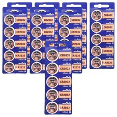 무라타 리튬 동전형 건전지 CR2032, 5개입, 8개