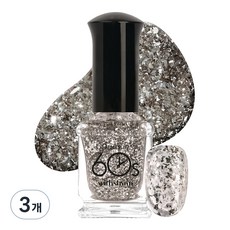 withshyan 60秒快乾指甲油, M125 Chandelier, 9ml, 3瓶