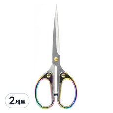 마다꾸미 다용도 스테인리스 가위, 혼합색상(가위), 2세트