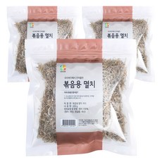 이미지 볶음용 지리 멸치, 200g, 3개