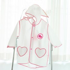 兒童半透明恐龍雨衣 KD34