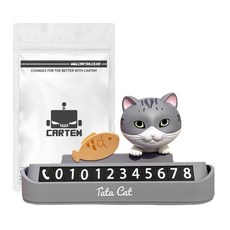 카템 마이냥 주차번호판 알림판 CT286, 그레이, 1개 자동차용품/인테리어 반품 최저가 9,460원