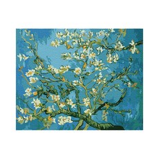 Play about DIY 名畫繪圖套組 40 x 50 cm, 梵谷杏花