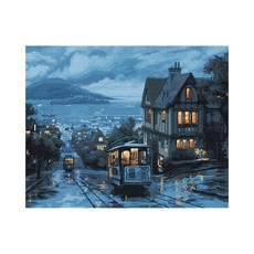 Play about DIY 名畫繪圖套組 40 x 50 cm, 城市鐵道