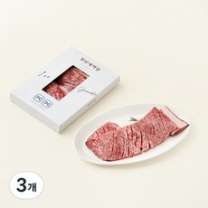 청담새벽집 한우 1++ 포갈비 구이용 (냉장), 300g, 3개