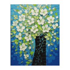 Playerbout DIY 傑作繪畫套裝 40 x 50 厘米, 盛開的花