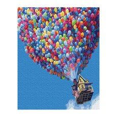 Play about DIY 名畫繪圖套組 40 x 50 cm, 氣球旅行