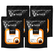 타코 복숭아맛 아이스티 분말, 1kg, 1개입, 4개