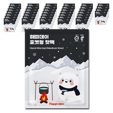 Happyday 握式暖暖包 M 隨機出貨 100g, 40包
