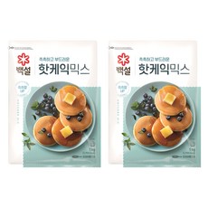 CJ BEKSUL 白雪 熱鬆餅粉, 1kg, 2個