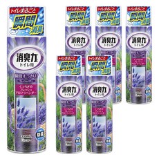 ST 雞仔牌 浴廁瞬間消臭力噴劑, 薰衣草香, 330ml, 6瓶