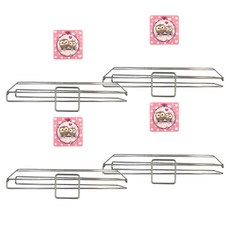 Easy 易立家 304不鏽鋼廚房紙巾架, 粉紅貓頭鷹貼片, 4盒