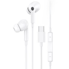 DTAudio iPhone 15 三代線控耳機 3.5mm Type-C iPhone 安卓適用耳機 麥克風, 單一商品, 白色