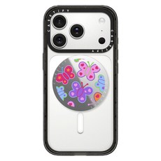케이스티파이 Magnetic Mirror Phone Stand, Butterfly Folk, 1개