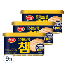 하림 챔 오리지널, 200g, 9개