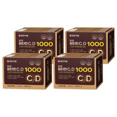일양약품 일양비타민C앤D 1000, 100정, 4개