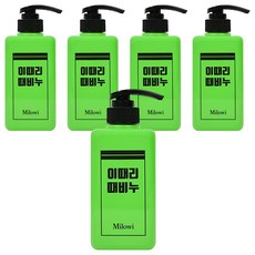 MILOWI 義大利去角質皂 綠色, 500ml, 5個