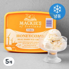 맥키스오브스코트랜드 허니콤모양 데어리 아이스크림 (냉동), 2L, 1개입, 5개