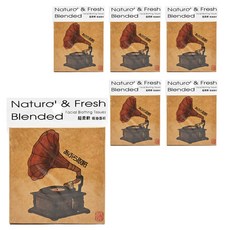 COSMOS 紙匠 復古小物留聲機吸油面紙, 100入, 6包