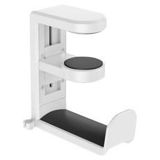 桌邊夾式俺機掛架 11.5 x 10 x 4cm, 白色, 1個