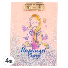 Disney 迪士尼 夢想公主流沙版夾 BF083-2 23.1 x 15.2 x 0.7cm, 樂佩, 4個