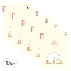 PENPIA 1000小學10格寫作裝訂筆記本, C黃色, 15個