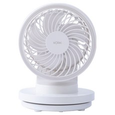 sOlac USB充電6吋DC行動風扇, SFA-F01W, 白色