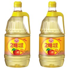 오뚜기 2배 사과식초, 1.8L, 2개