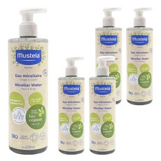 mustela 慕之恬廊 有機好橄潔膚水, 400ml, 5瓶