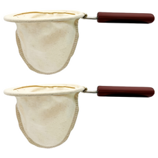 Pearl Horse 寶馬 法蘭絨手柄式咖啡濾布 1~2人組, 2個