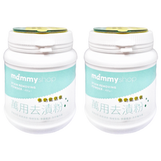 mammyshop 媽咪小站 活氧萬用去漬粉, 450g, 2罐
