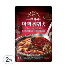 차오차이 마라 훠궈 소스, 125g, 2개