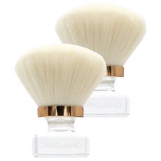 Jello Jello 粉塵刷, 象牙白, 2個