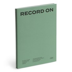 ICONIC 2026 Record On 手帳 週計畫 行事曆 日程本, 1個, 03 樹林綠